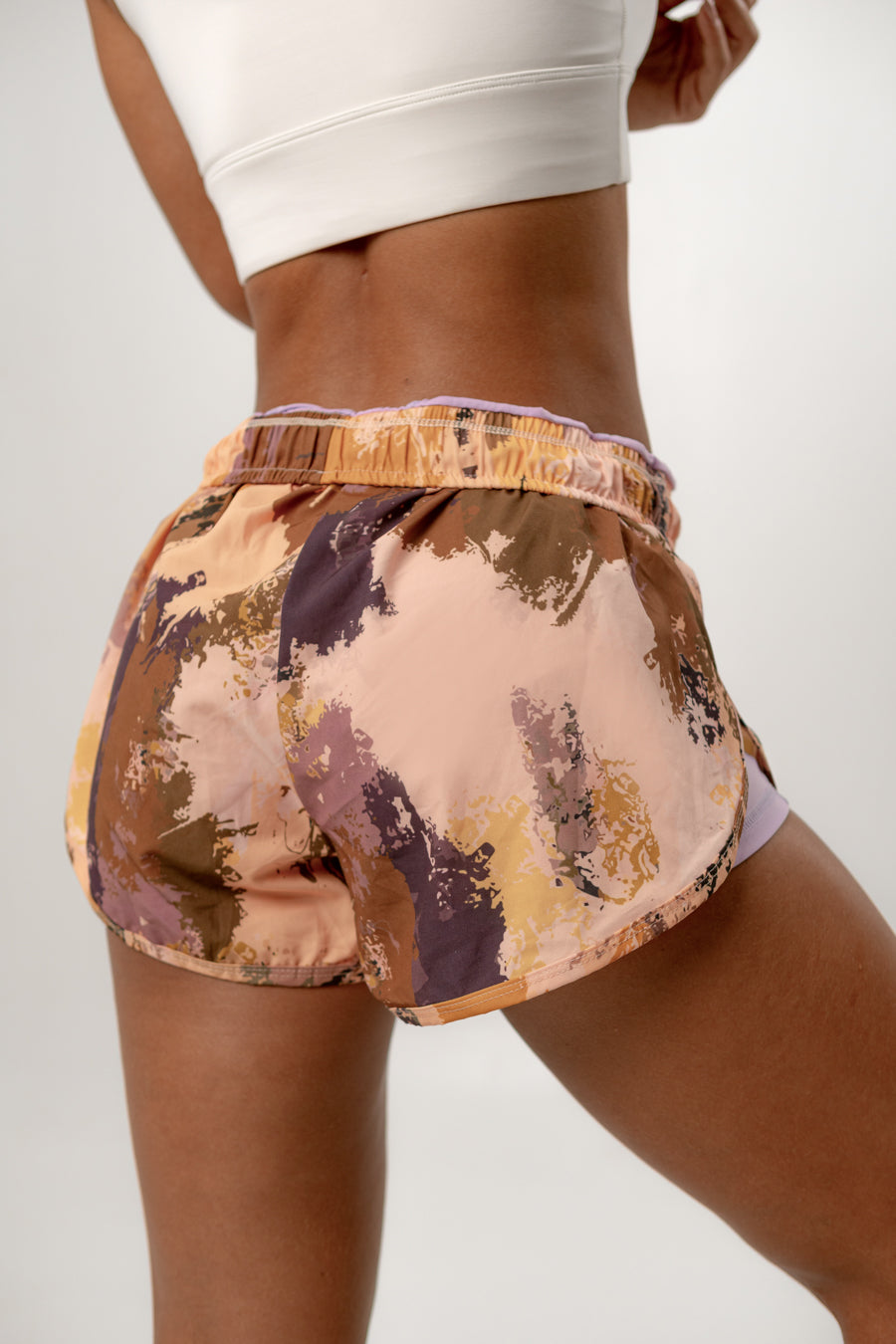 SHORT CON LYCRA RUNNING DESERT